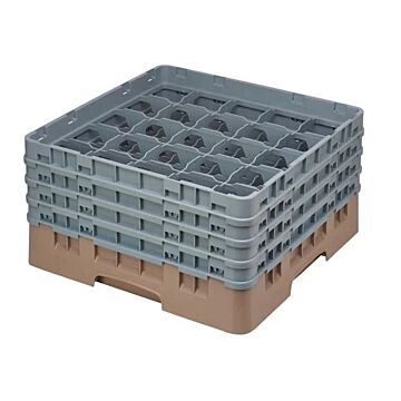 Cambro Camrack vaatwaskorf met 25 compartimenten max. glashoogte 21,5cm