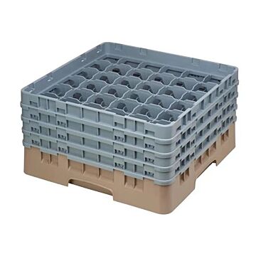 Cambro Camrack vaatwaskorf met 36 compartimenten max. glashoogte 21,5cm