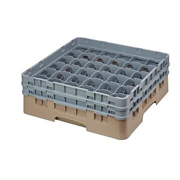 Cambro Camrack vaatwaskorf met 36 compartimenten max. glashoogte 13,3cm