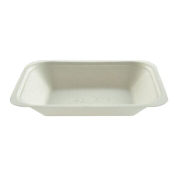 Vegware composteerbare bagasse fritesbakjes 17,5cm