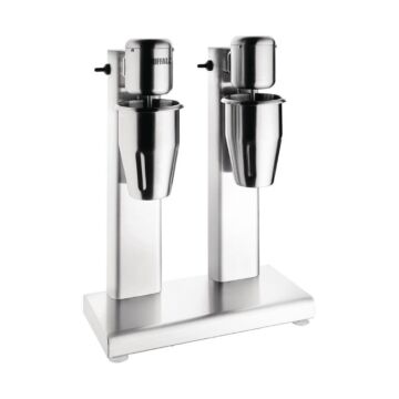 Buffalo dubbele milkshake mixer, 230v, 160w , 56cm(h) x 42cm(b) x 42cm