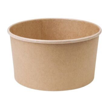 Fiesta Green ronde kraft saladeschaal 1L