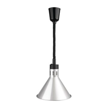 Buffalo verstelbare wamhoudlamp zilver, 21,6cm, 220-230V