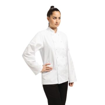 Whites Vegas koksbuis lange mouw wit XL, Borstomvang: 122-127cm