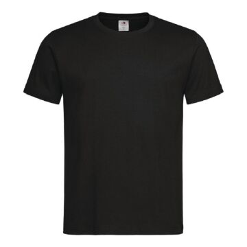 Unisex T-shirt zwart M