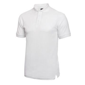 Unisex poloshirt wit L