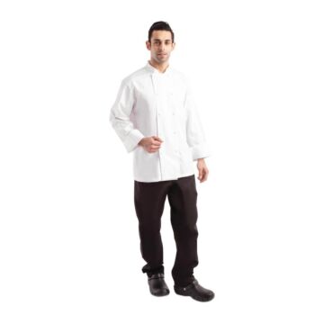 Chef Works Calgary Cool Vent unisex koksbuis wit XS, Borstomvang: 81-86cm