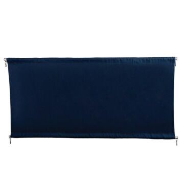 Bolero canvas afzetdoek donkerblauw, 70(h) x 143(b) x 2(d)cm