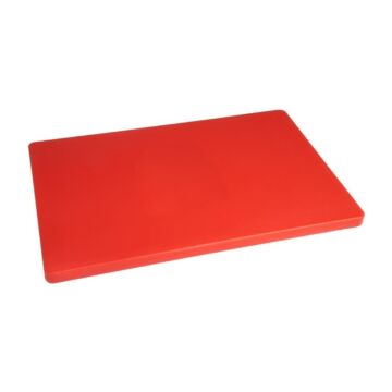Hygiplas LDPE extra dikke snijplank rood 450x300x20mm, 2(h) x 45(b) x 30(l)cm