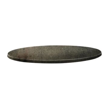 Topalit Classic Line rond tafelblad beton 70cm, 70(Ø)cm