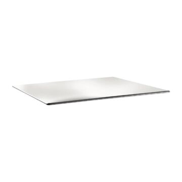 Topalit Smartline rechthoekig tafelblad wit 120x80cm, 120(l) x 80(b)cm