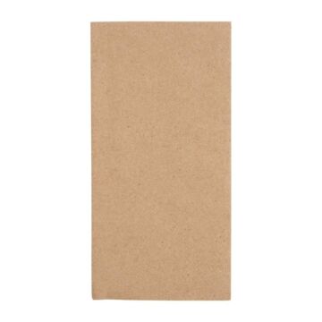 Fiesta dinerservetten 1/8 vouw gerecycled kraft 400mm (2000 stuks), 40(b) x 40(l)cm