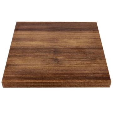 Bolero vierkant tafelblad Rustic Oak 60cm