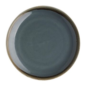 Olympia Kiln coupe borden blauw 23cm, 23(Ø)cm