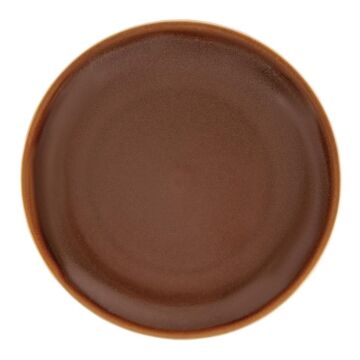 Olympia Kiln coupe borden bruin 23cm, 23(Ø)cm