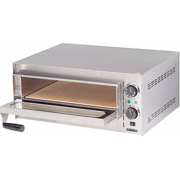 Pizza Oven Casselin, RVS, 1x35cm pizza, 55(b)x25(h)x43(d), 230V/2000W 