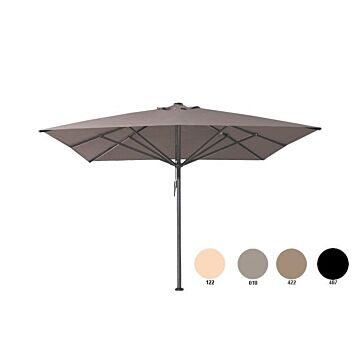 Horeca Parasol, Mallorca, vierkant, 4x4 meter, Zwart