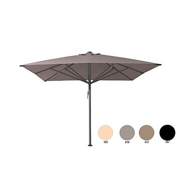 Horeca Parasol, Mallorca, vierkant, 4x4 meter, Zwart