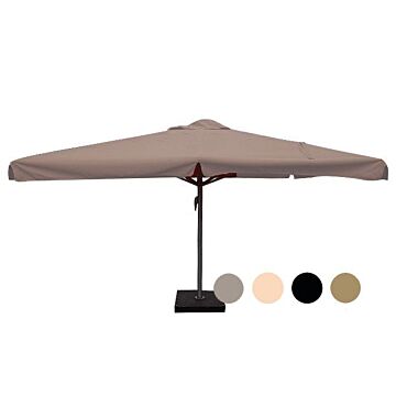 Horeca Parasol, Ibiza, vierkant, 3x3 meter, Taupe