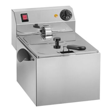 Friteuse titanium 8 ltr, H30 x B41 x L28, 230V / 3,3kW