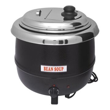 Soepketel Bistro Maxi zwart 13L, 230V / 600W, 40cm Ø, (h)42cm 