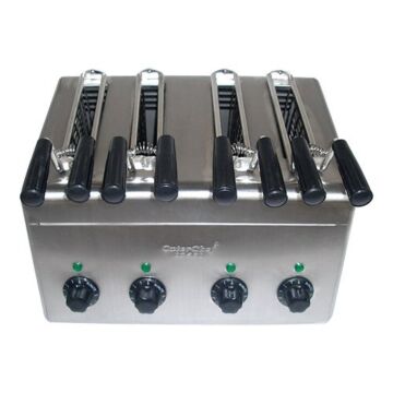 Tosti-apparaat CaterToast 4d., H29 x B31 x L38, 230V / 2400W