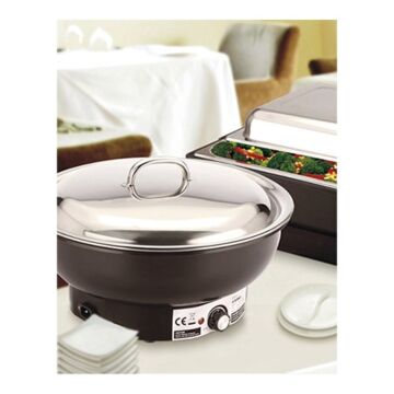 Chafing dish rond elektrisch 6,8L, 40cm Ø, 230V / 500W