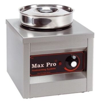 Bain Marie Maxpro, Chocolade-warmer, 1 pot 40°C, H29 x B26 x L26, 230V / 165W