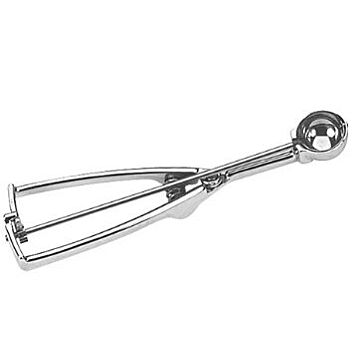 Ijsknijper RVS bol, chrome handgreep, 1/65 Ltr, Stöckel