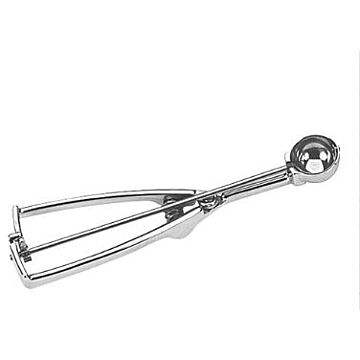 Ijsknijper RVS bol, chrome handgreep, 1/100Ltr, Stöckel