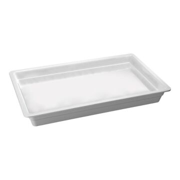 Gn Bak Melamine Wit 1/1 GN 20 mm diep, HVS-Select