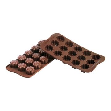 Bakmat Easy-Choc Fleury 15X 30X30Mm (cap.15st.), HVS-Select