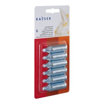 Slagroompatronen 6Stks Blister, Kayser