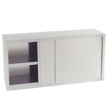 Wandkast Dicht 180 B x 40 D x 60 H, Multinox