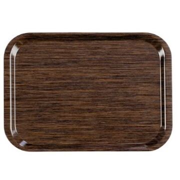 Dienblad Roltex  anti-slip 37,5x26,5cm Wenge, Roltex