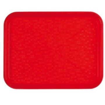 Dienblad 45,5x35,5cm rood, Roltex