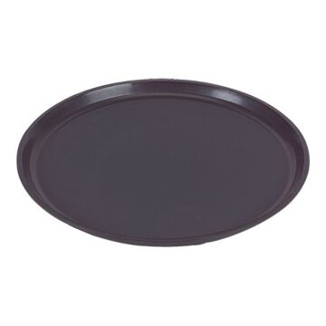 Dienblad Ø36cm antislip zwart, HVS-Select