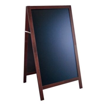 Stoepbord Mahogany 135X75cm, HVS-Select