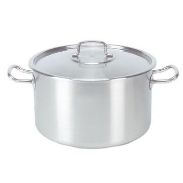 Kookpan Rvs middel 35cm incl. deksel, Pujadas