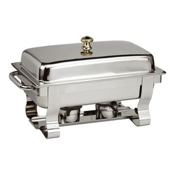 Chafing Dish Maxpro Deluxe, RVS, 35(h)x65(l)x34(b), Compleet