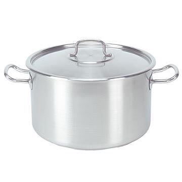 Kookpan Rvs middel 30cm incl. deksel, Pujadas