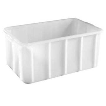 Stapelbak Kunststof Wit 130 Lit, HVS-Select