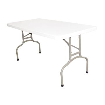 Inklapbare rechthoekige tafel Bolero, weerbestendig, 73,7(h)x152(b)x75,3(d)cm