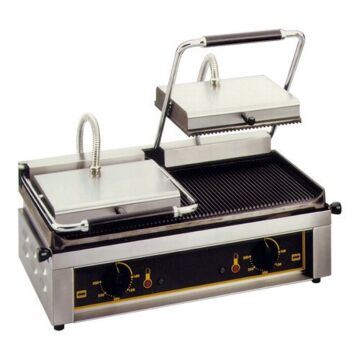 Contact grill Majestic dubbel, H22 x B39 x L60, 400V / 4kW