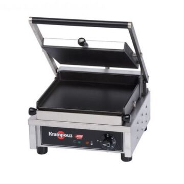 Contactgrill Matt-Krampouz, enkel, glad/glad, 32,6(B)x37,9(D)x22,0(H), 230V/1880 W