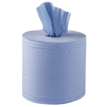 Handdoekrollen Jantex, blauw, 2-laags, 6 stuks, handdoekdispenser zie: GD836 en GJ030 