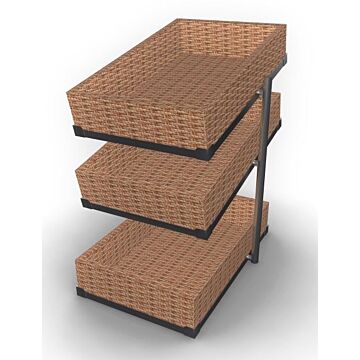 BROODMANDEN ETAGERE 3 HOOG SMAL, Combisteel, 7013.2305