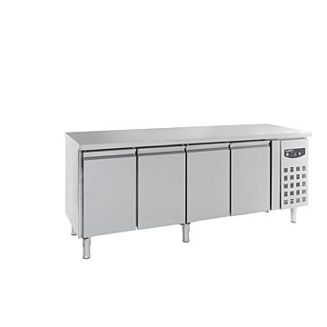 Koelwerkbank Combisteel, RVS, 4 deurs, 223(b)x86(h)x60(d), 230V/340W