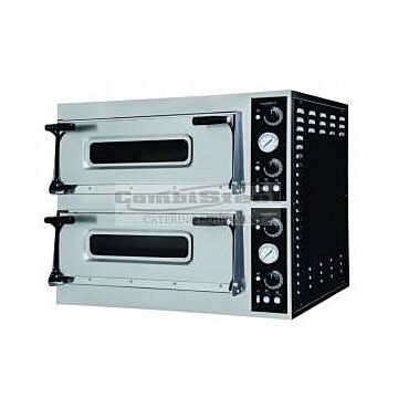 Pizza Oven Combisteel, 12x35cm pizza, 110(b)x75(h)x132(d), 400V/20.4kW
