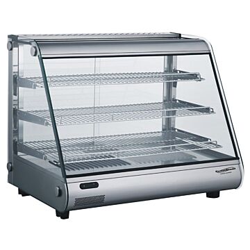 Warmhoudvitrine Combisteel, 160L, 86(b)x70(h)x58(d), 230V/1500W